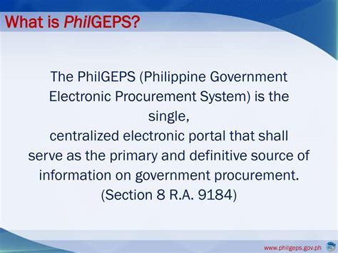 philgeps meaning